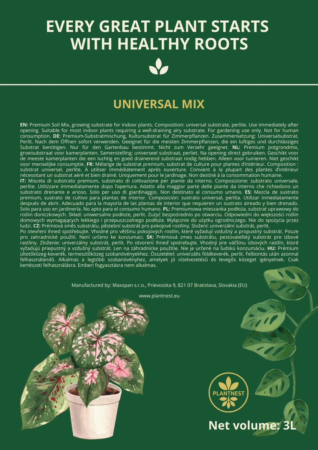 best soil for indoor plants uk Plantnest Universal Soil Houseplant Mix (5L) – Happy Houseplants