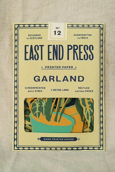 Houseplants Garland – Handmade Paper Decoration