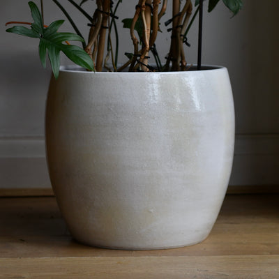 Lester Pot Round Grey (30cm)