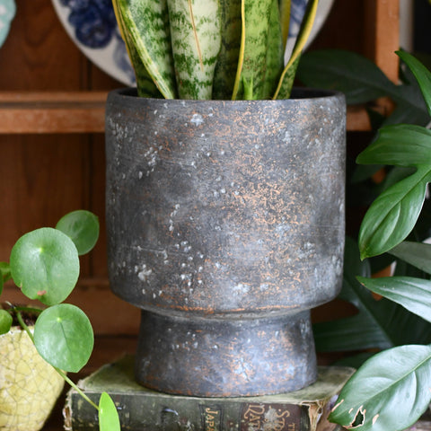 Laoko Planter - Olive Grey