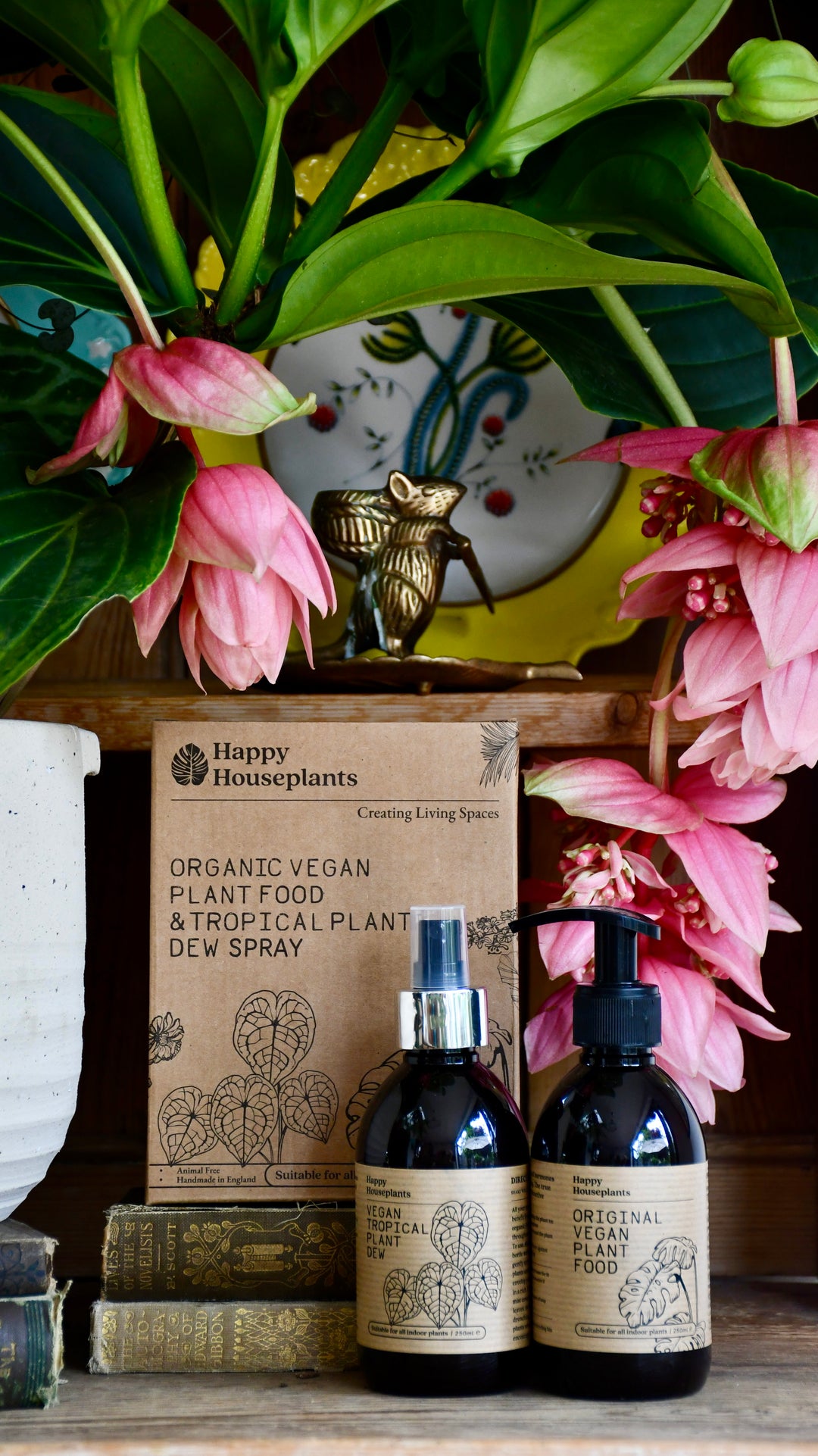 indoor tropical plant food Liquid Plant Food & Tropical Dew Spray Gift Set