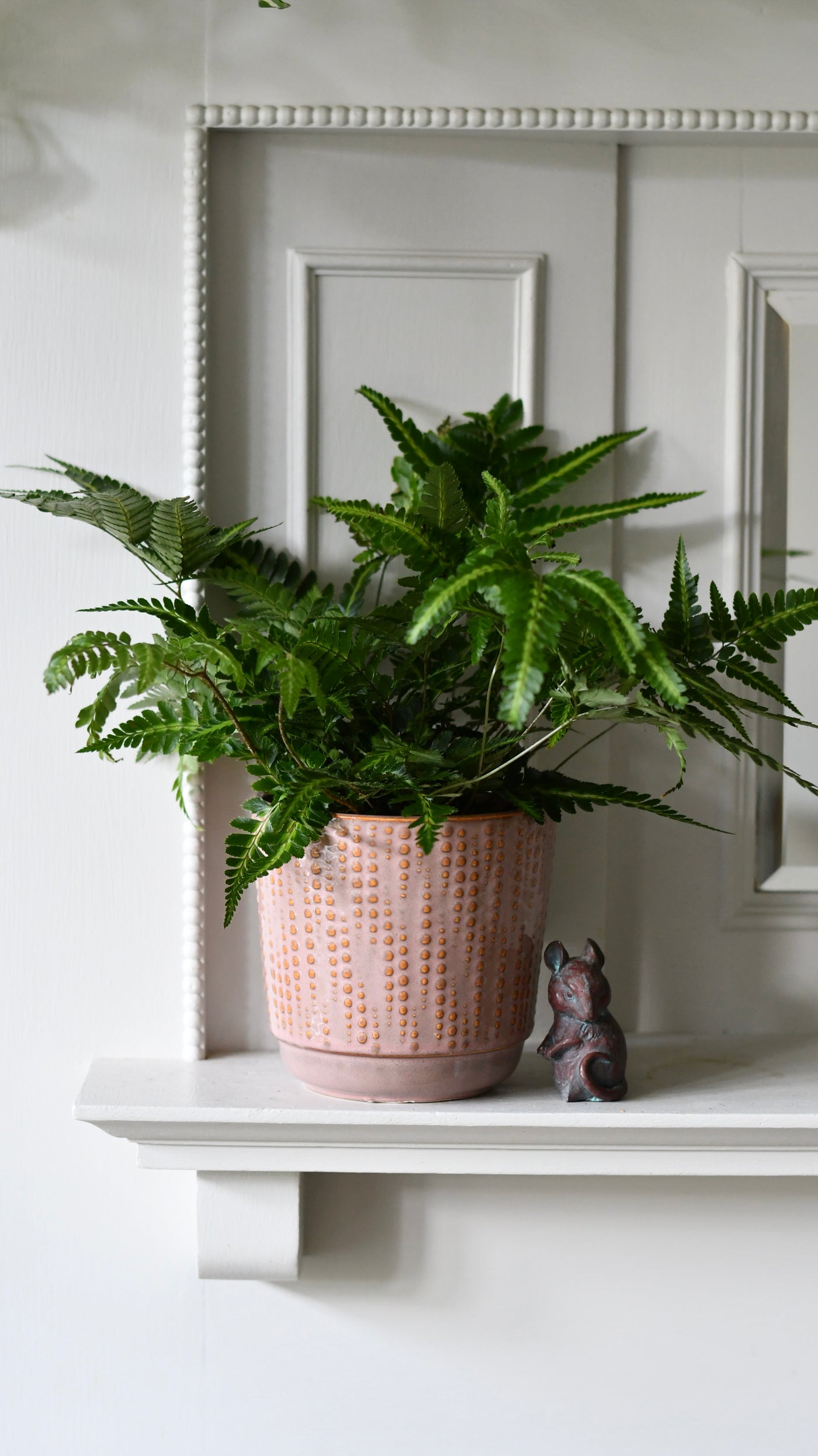 Willow Pink Retro Ceramic Pot (D14 x H13cm)
