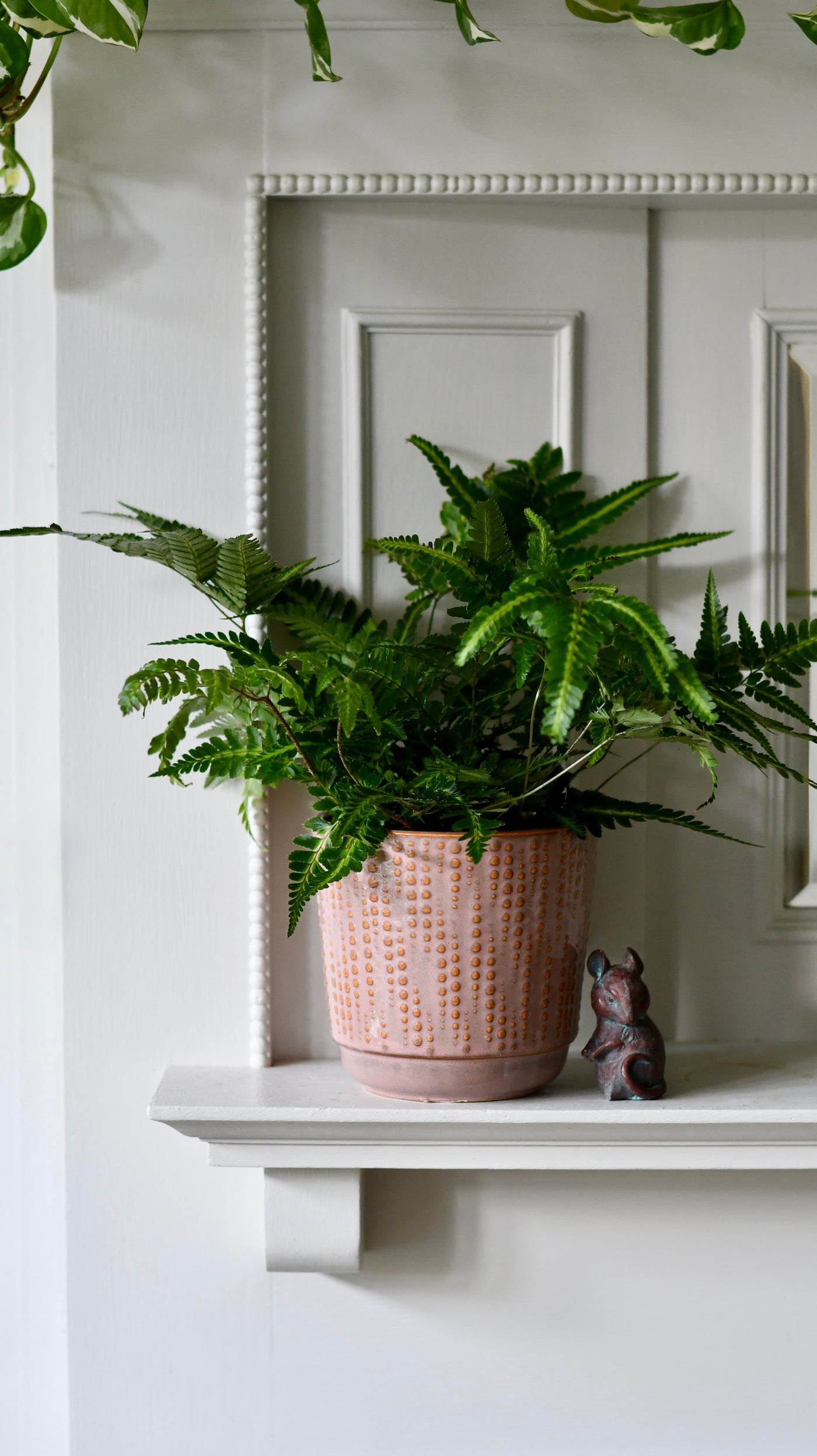 Willow Pink Retro Ceramic Pot (D14 x H13cm)