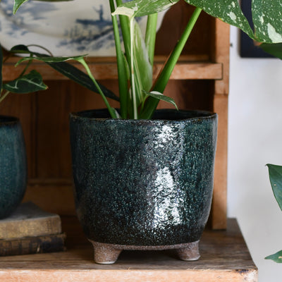 Strandfoot Petrol Planter 19cm x 18cm