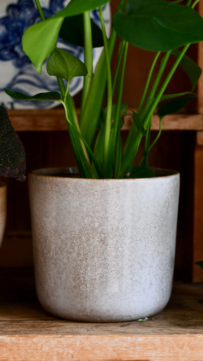 Luna Sand Retro Ceramic Pot