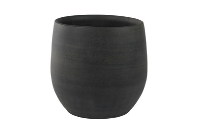 The Graphite Curve Pot 25cm Plant Pot
