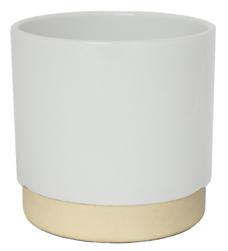 Eno Plant Pot White D13Cm H13.5Cm