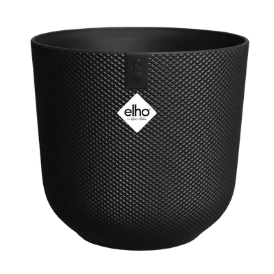 Mini Living Black Indoor Plant Pot – 9cm Recycled Plastic Planter