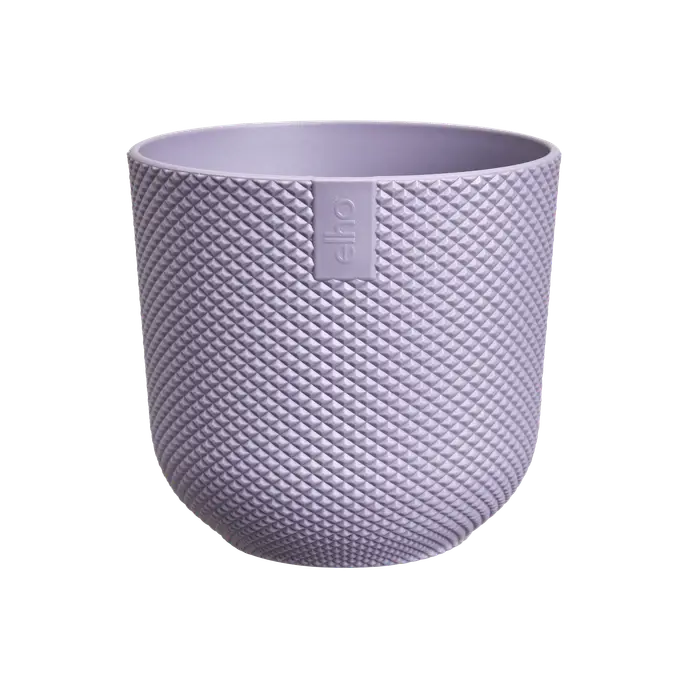Mini Lavender Lilac Indoor Plant Pot – 9cm Round Recycled Plastic Planter