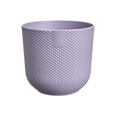 Mini Lavender Lilac Indoor Plant Pot – 9cm Round Recycled Plastic Planter