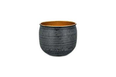 Dieffenbachia Summer & Tembesi Etched Planter