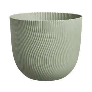 Sereh Round Nordic Green Plant Pot 30cm
