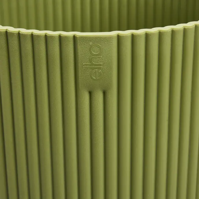 Elho Vibes Fold Round Plant Pot – 30cm Fern Green