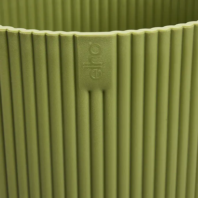 Elho Vibes Fold Round Plant Pot – 30cm Fern Green