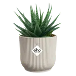 Elho Vibes Fold Round Mini Plant Pot – 7cm Linen White