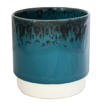 Aqua Reactive Planter (Aqua 13cm Plant Pot)