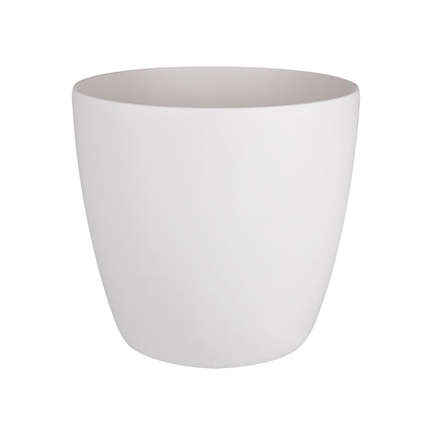 Brussels Round Plant Pot 30cm - White