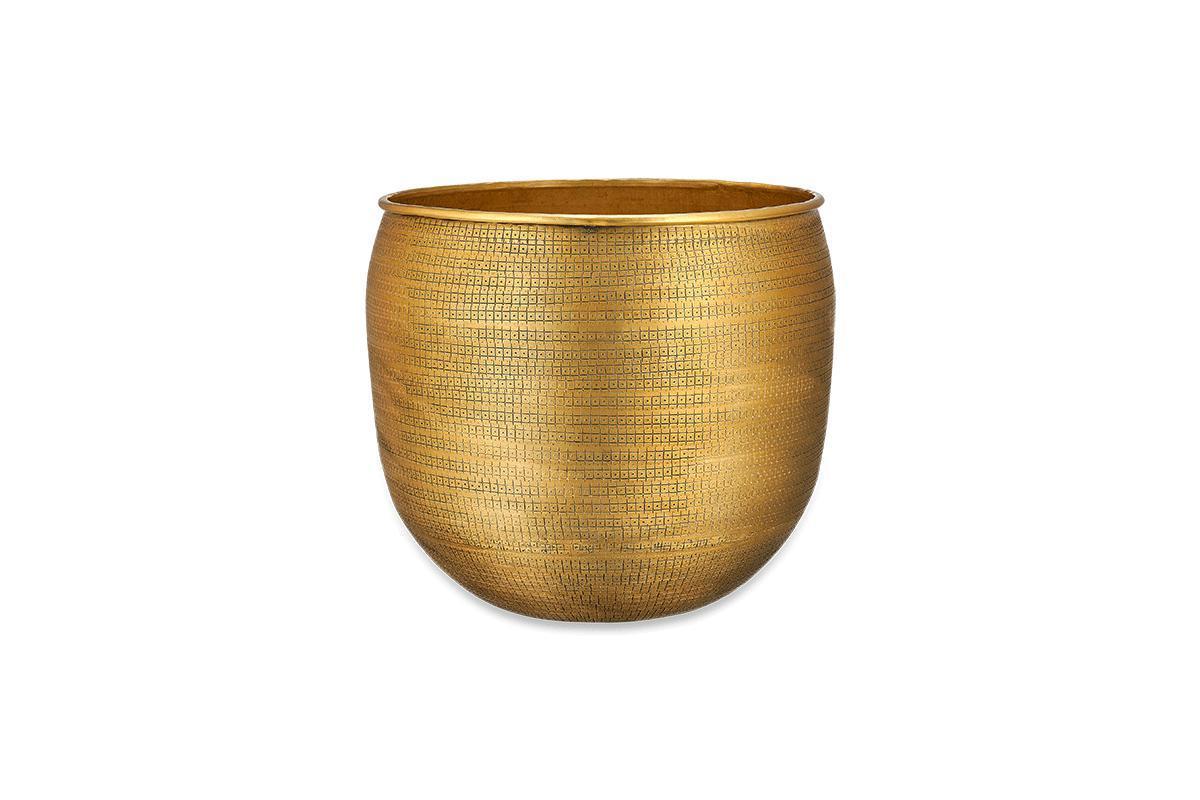 Dieffenbachia Summer & Tembesi Etched Planter