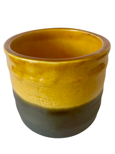 Amber Reactive Planter with Foot (7cm Plant Pot)
