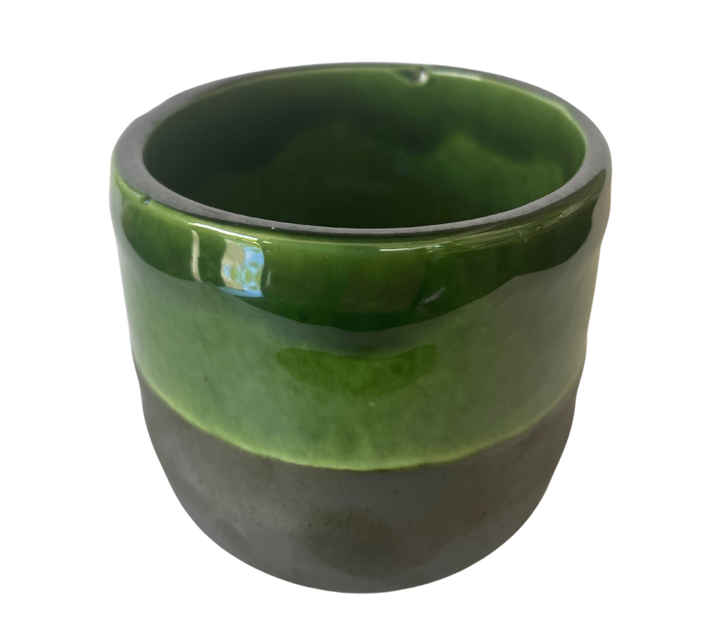 Jade Reactive Planter with Foot (7cm Plant Pot)