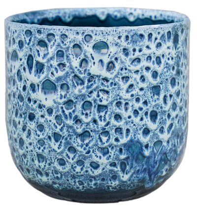 Indoor Ceramic Glaze Plant pot  (Sapphire 16cm Plant Pot)