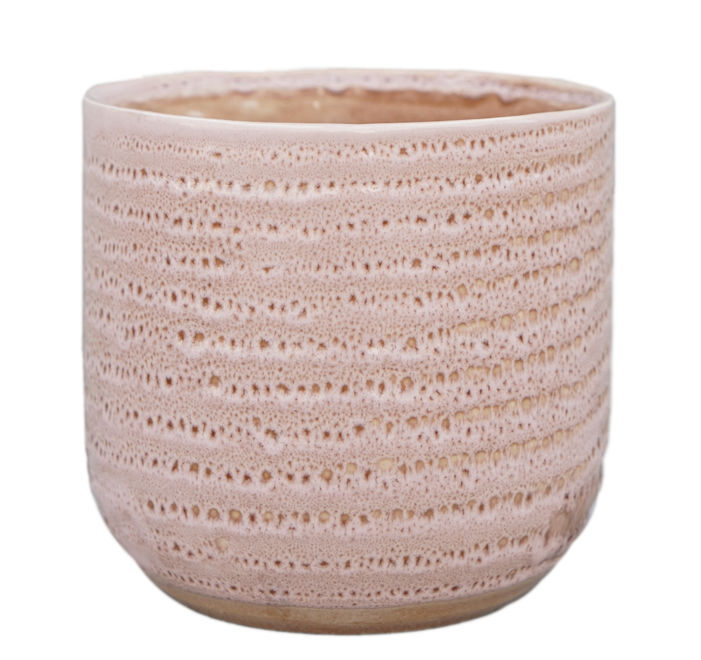 Ceramic Glazed Indoor Plant pot, H18Cm D18Cm (18cm pot)