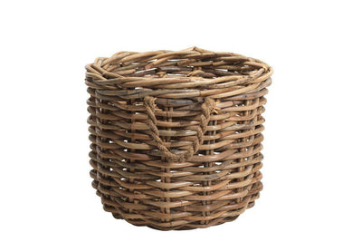 Rattan Chunky Basket | Large Log Basket