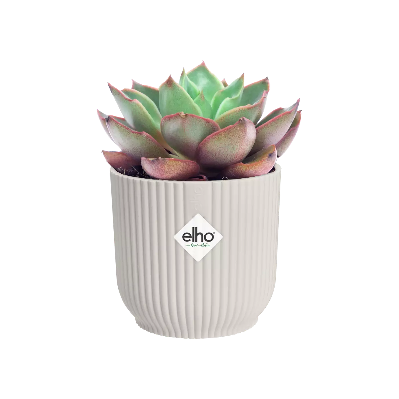 Silky White Vibes Round Mini Plant Pot 7cm